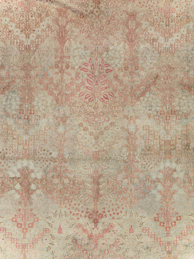 Antique Persian Dorokhsh Carpet, No.19025 - Galerie Shabab