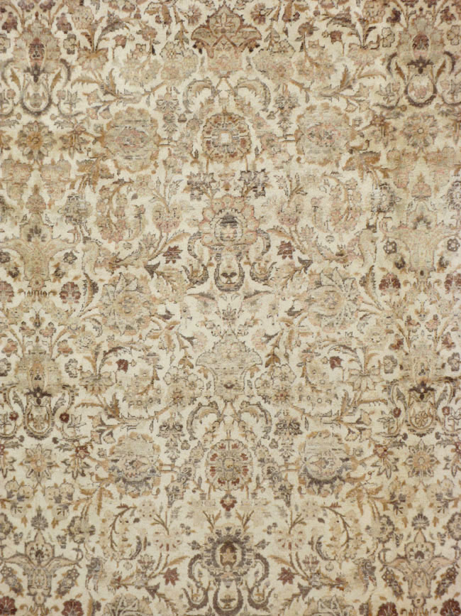 Vintage Persian Kashan Carpet, No.19026 - Galerie Shabab