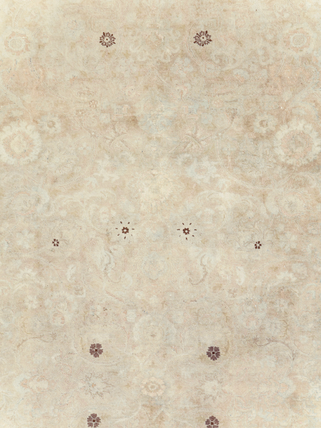 Antique Persian Tabriz Carpet, No.19040 - Galerie Shabab