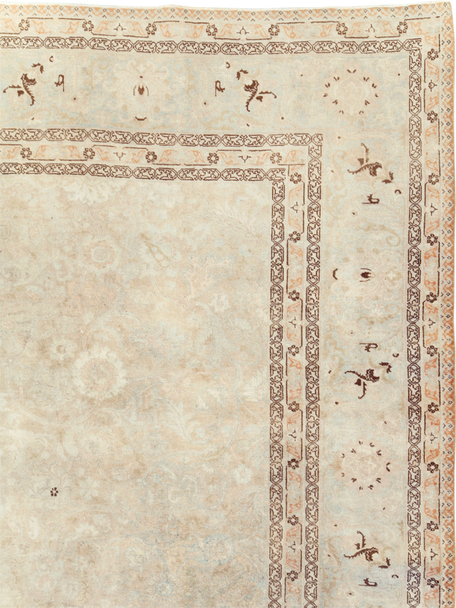 Antique Persian Tabriz Carpet, No.19040 - Galerie Shabab
