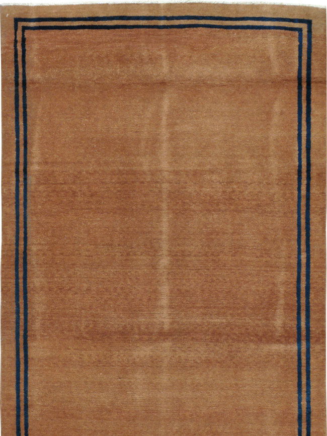 Vintage Mashad Minimalist Runner, No.19043 - Galerie Shabab