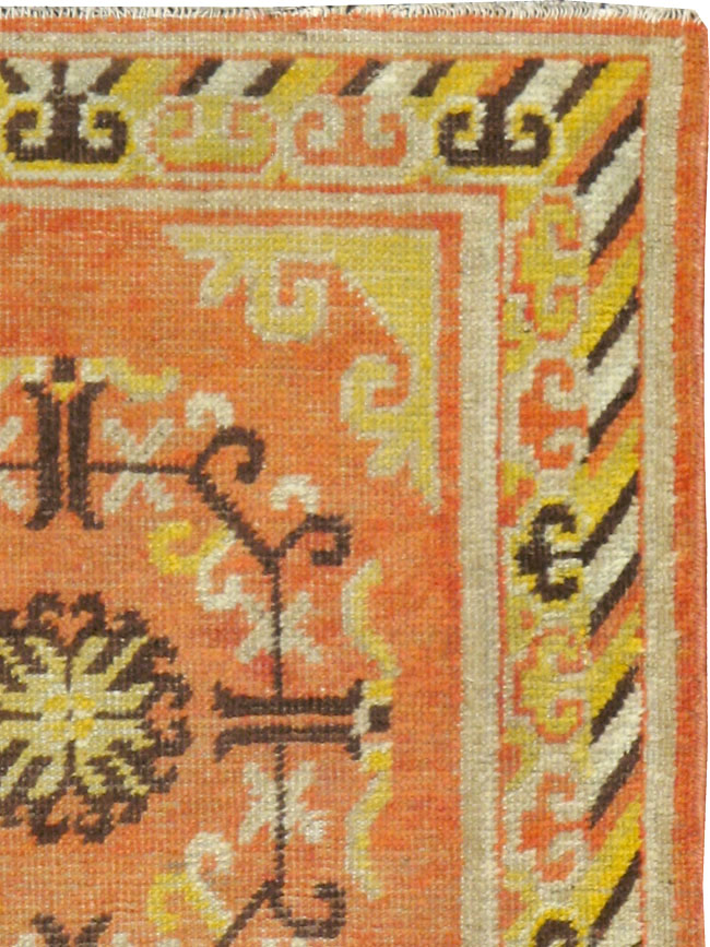 Vintage East Turkestan Khotan Rug (Pair: 2 of 2), No.19051 - Galerie Shabab