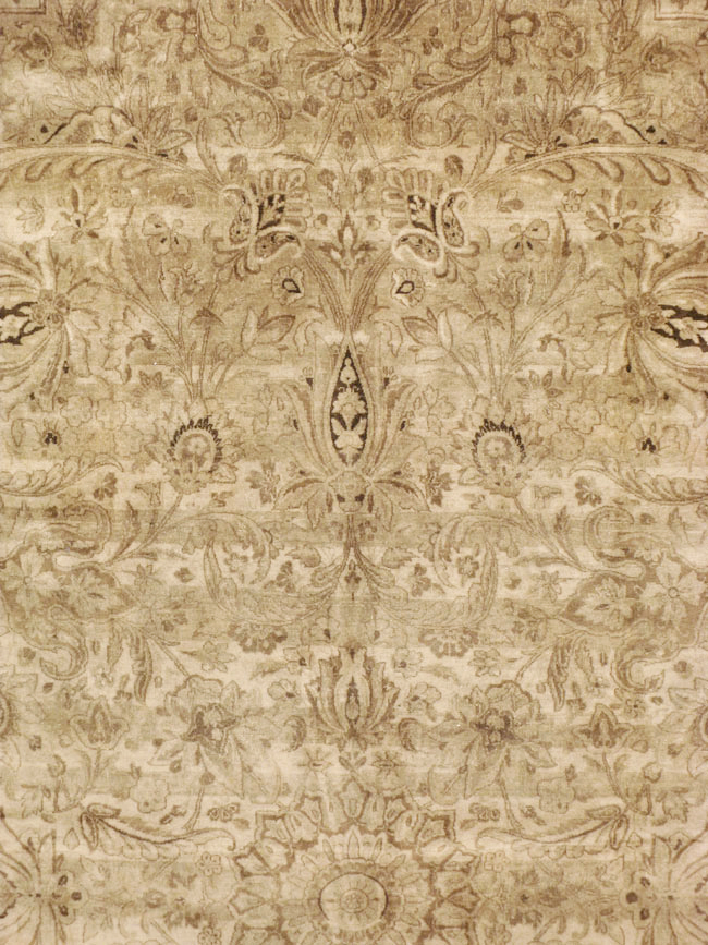 Antique Persian Lavar Kerman Carpet, No.19054 - Galerie Shabab