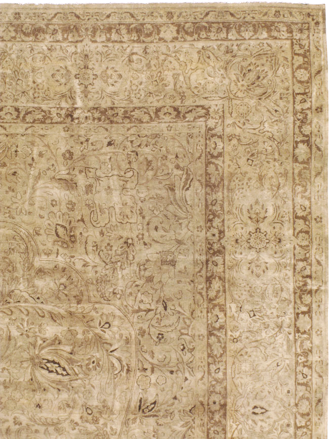 Antique Persian Lavar Kerman Carpet, No.19054 - Galerie Shabab