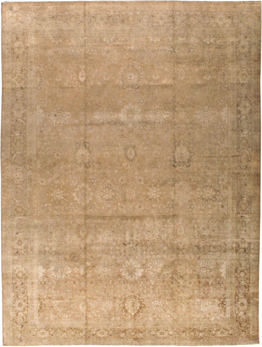 Antique Persian Tabriz Carpet, No.19055 - Galerie Shabab