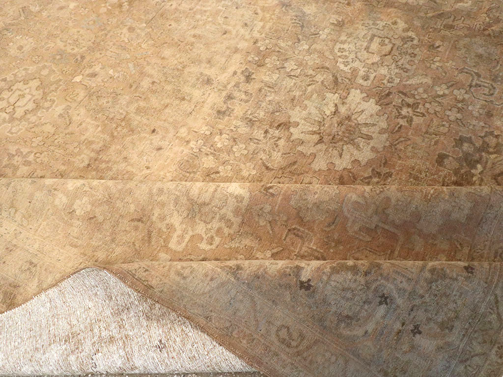 Antique Persian Tabriz Carpet, No.19055 - Galerie Shabab