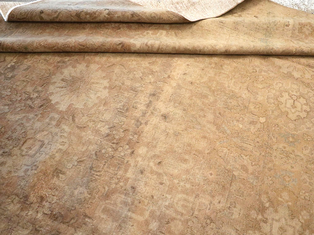 Antique Persian Tabriz Carpet, No.19055 - Galerie Shabab