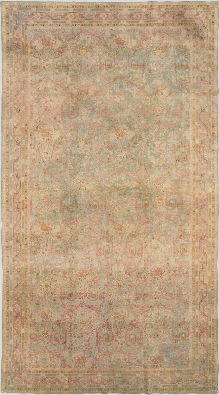 Antique Persian Tabriz Carpet, No.19057 - Galerie Shabab