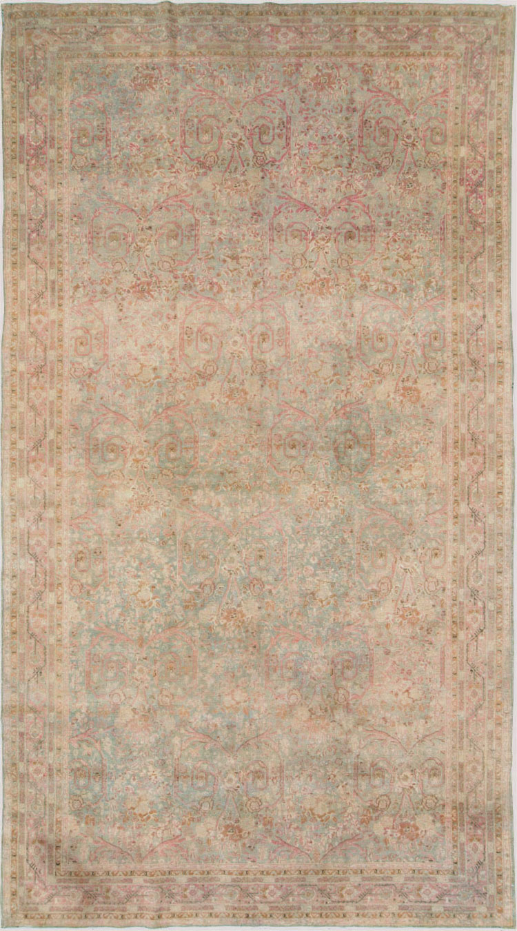Antique Persian Tabriz Carpet, No.19057 - Galerie Shabab