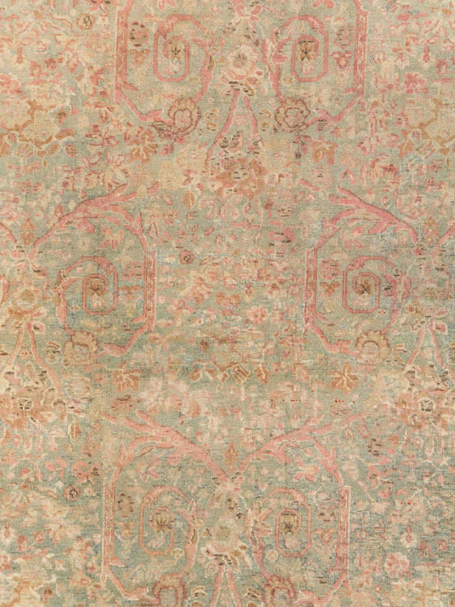 Antique Persian Tabriz Carpet, No.19057 - Galerie Shabab