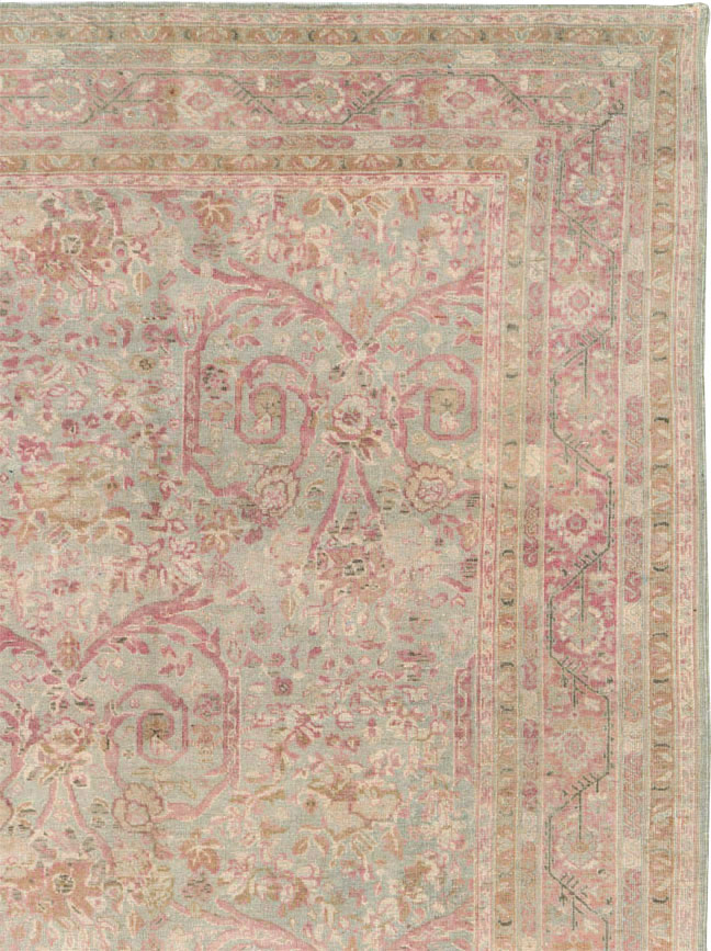 Antique Persian Tabriz Carpet, No.19057 - Galerie Shabab