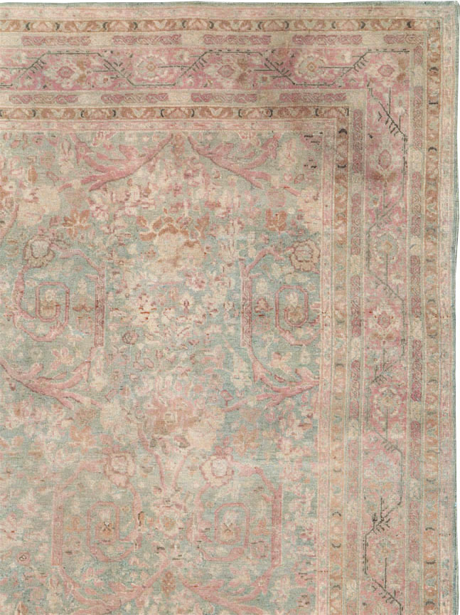 Antique Persian Tabriz Carpet, No.19057 - Galerie Shabab