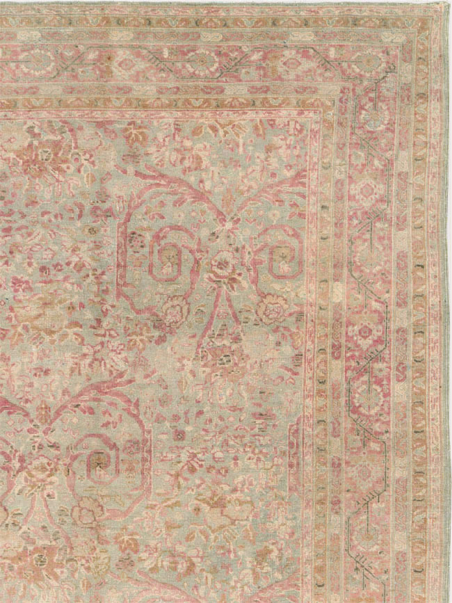 Antique Persian Tabriz Carpet, No.19057 - Galerie Shabab
