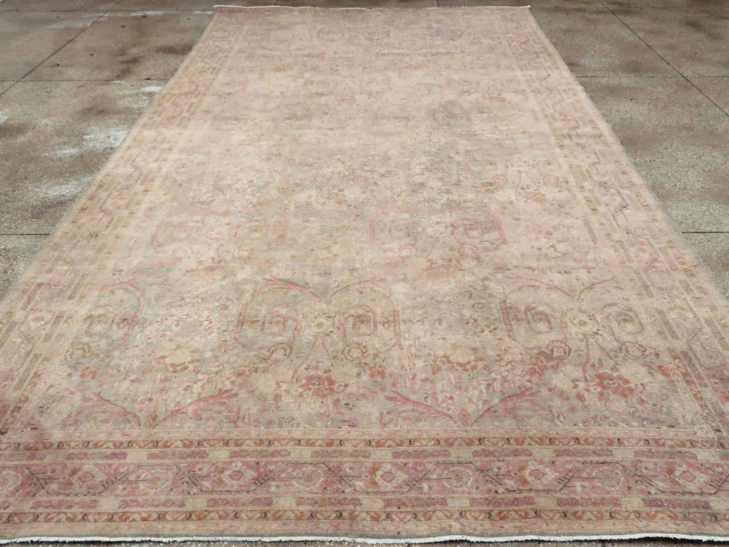 Antique Persian Tabriz Carpet, No.19057 - Galerie Shabab