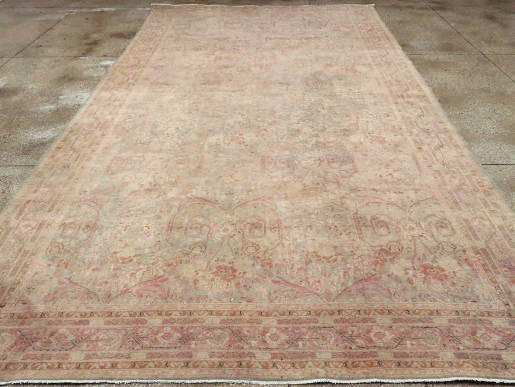 Antique Persian Tabriz Carpet, No.19057 - Galerie Shabab