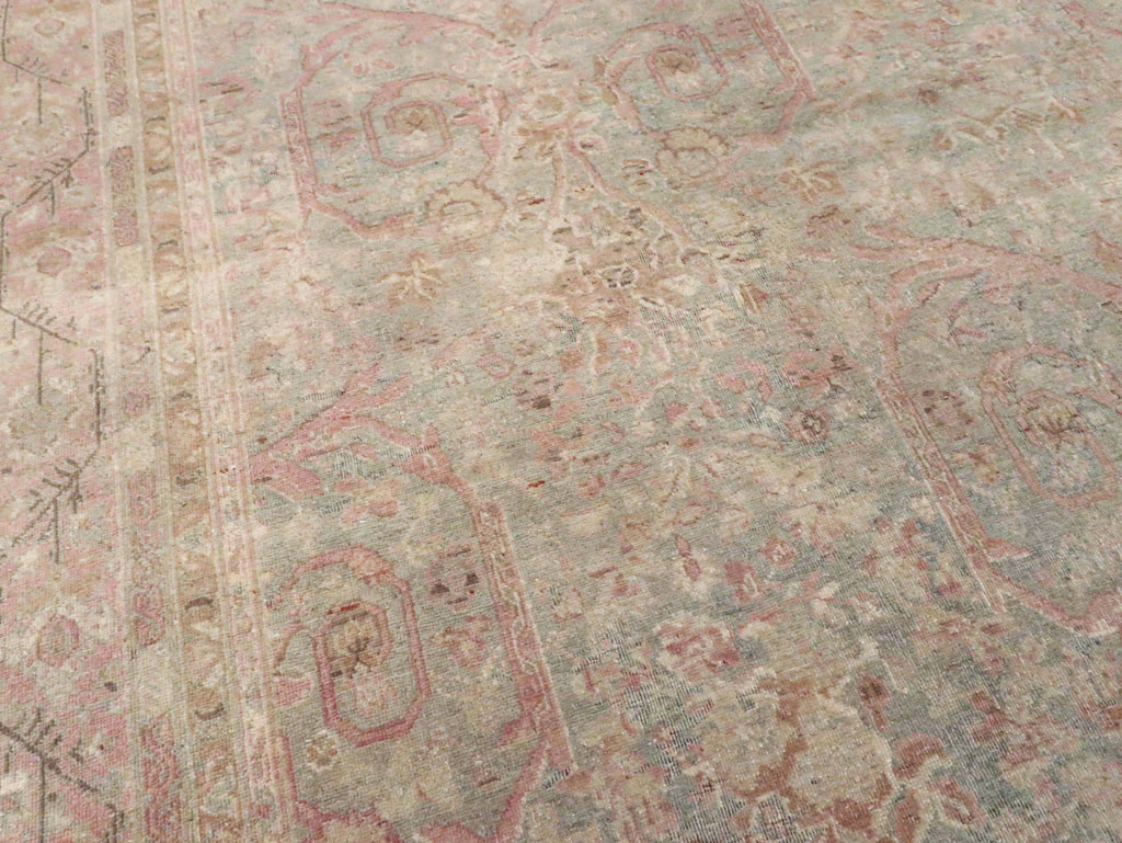 Antique Persian Tabriz Carpet, No.19057 - Galerie Shabab