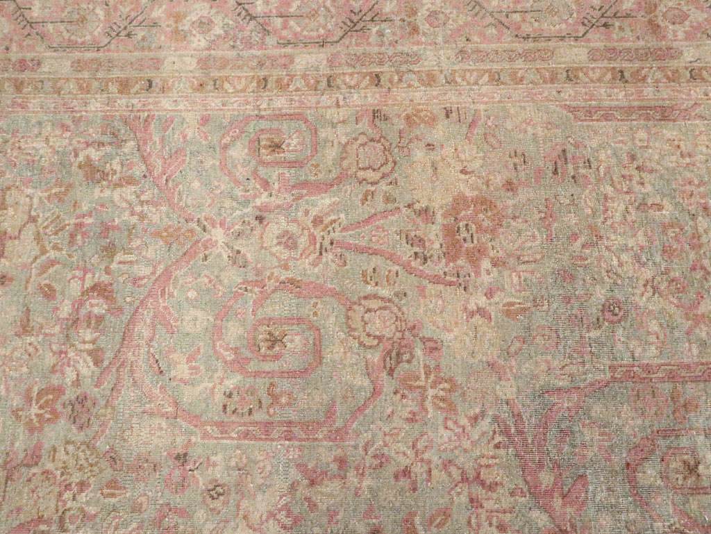 Antique Persian Tabriz Carpet, No.19057 - Galerie Shabab