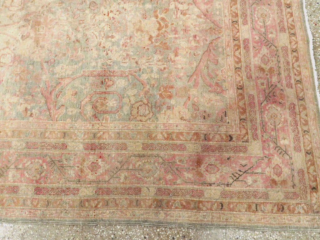 Antique Persian Tabriz Carpet, No.19057 - Galerie Shabab