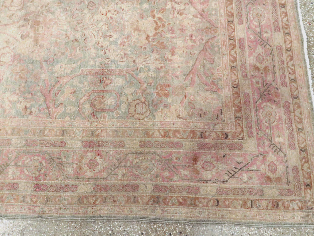 Antique Persian Tabriz Carpet, No.19057 - Galerie Shabab