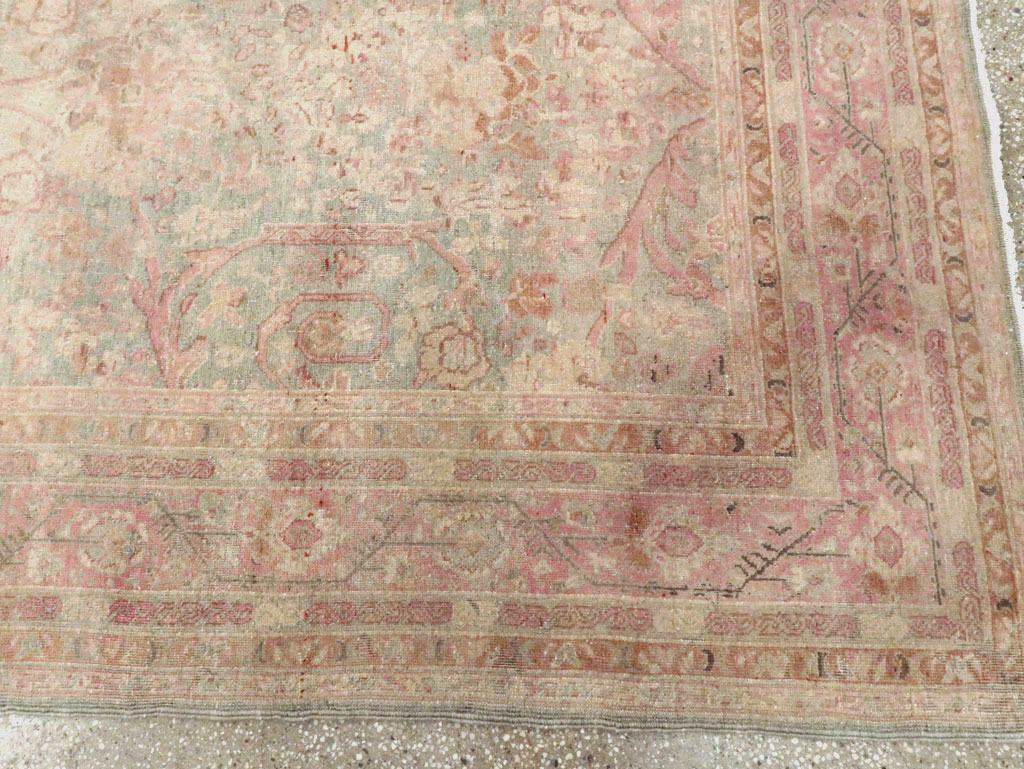 Antique Persian Tabriz Carpet, No.19057 - Galerie Shabab