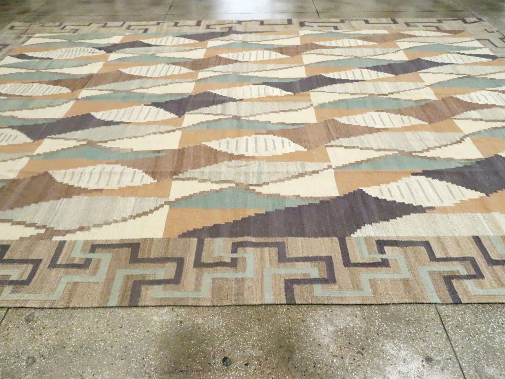 Modern Persian Flat-weave Kilim, No.19063 - Galerie Shabab