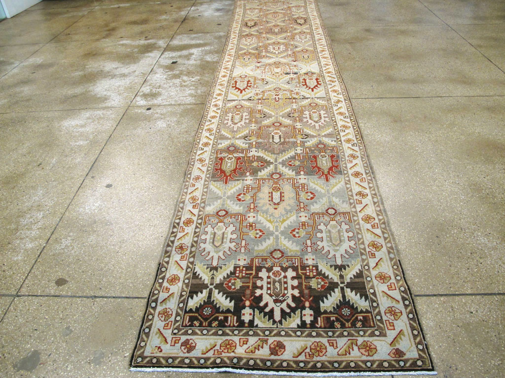 Vintage Persian Malayer Runner (Pair: 1 of 2), No.19066 - Galerie Shabab