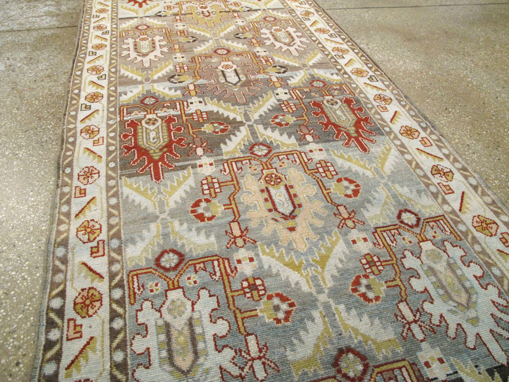 Vintage Persian Malayer Runner (Pair: 1 of 2), No.19066 - Galerie Shabab