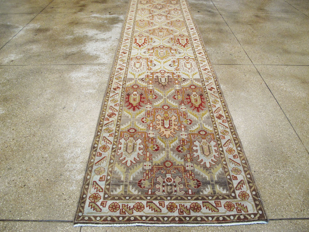 Vintage Persian Malayer Runner (Pair: 2 of 2), No.19067 - Galerie Shabab