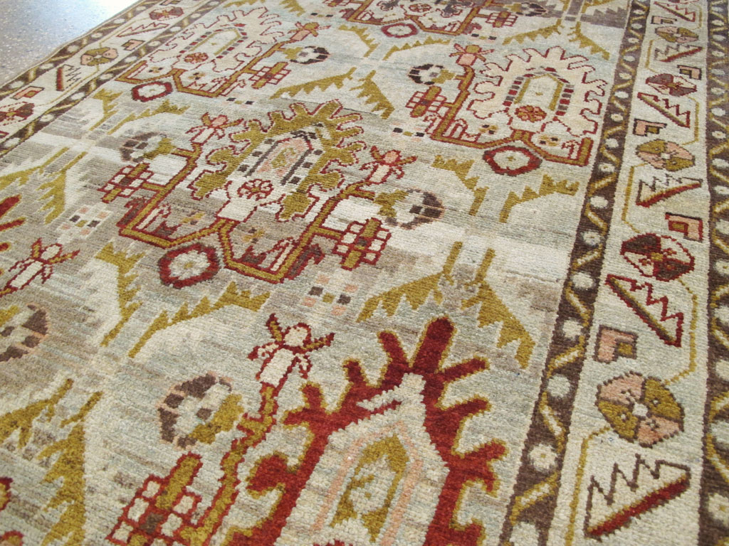 Vintage Persian Malayer Runner (Pair: 2 of 2), No.19067 - Galerie Shabab