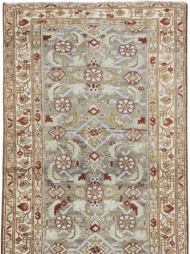 Antique Persian Malayer Runner, No.19070 - Galerie Shabab