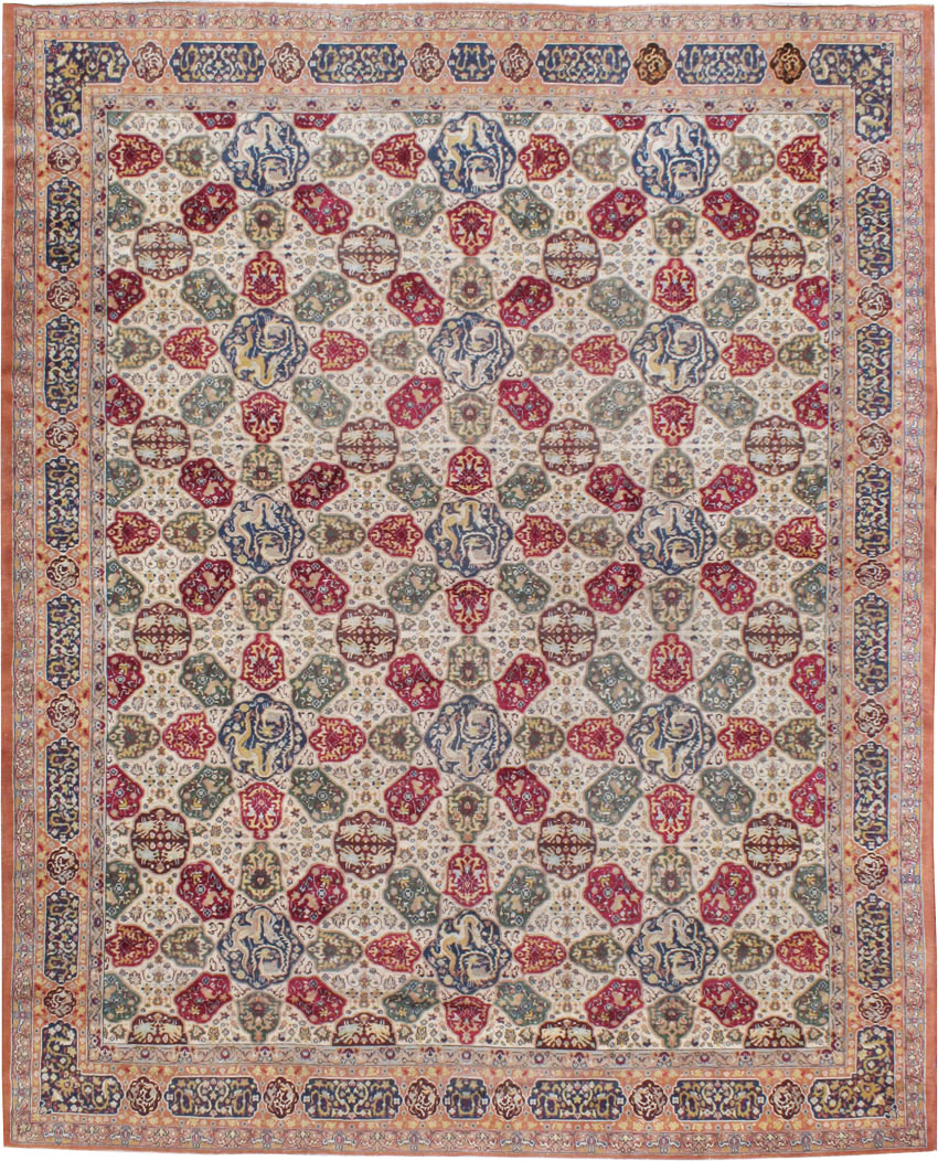 Antique Indian Lahore Carpet, No.19073 - Galerie Shabab