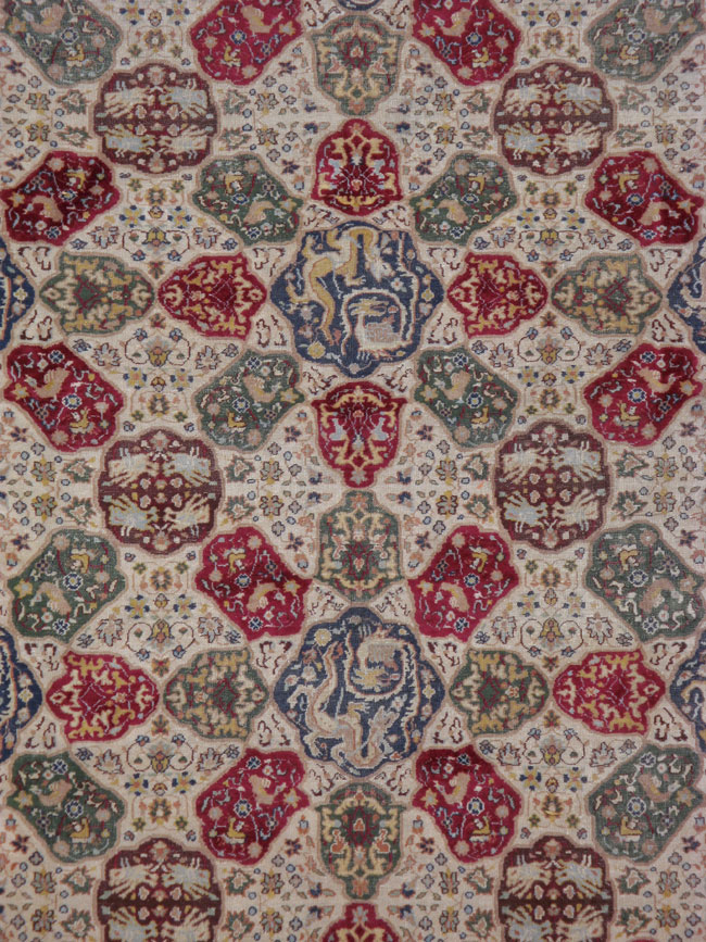 Antique Indian Lahore Carpet, No.19073 - Galerie Shabab