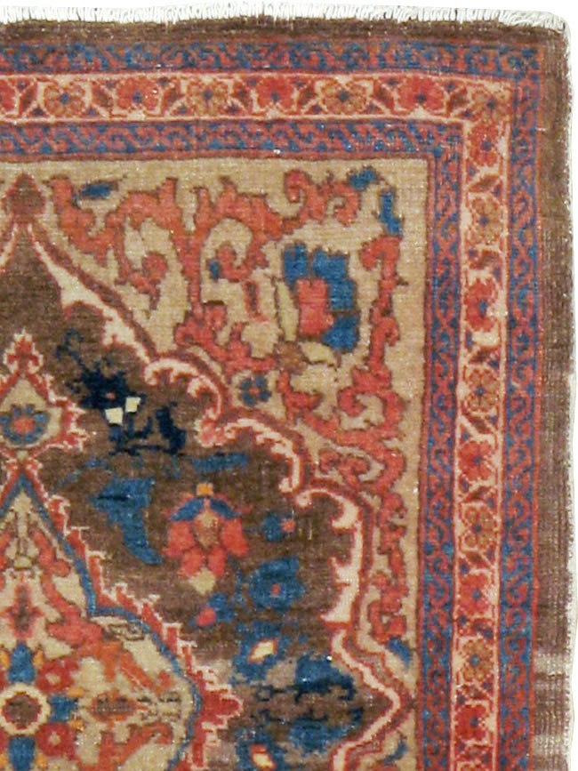 Antique Persian Tabriz Hagi Jalili Rug, No.19074 - Galerie Shabab