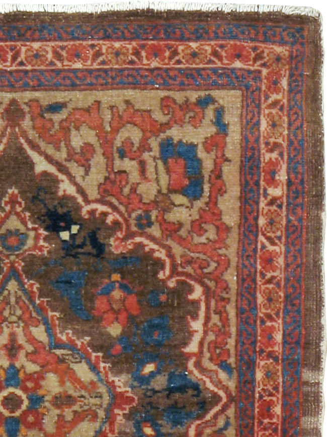 Antique Persian Tabriz Hagi Jalili Rug, No.19074 - Galerie Shabab