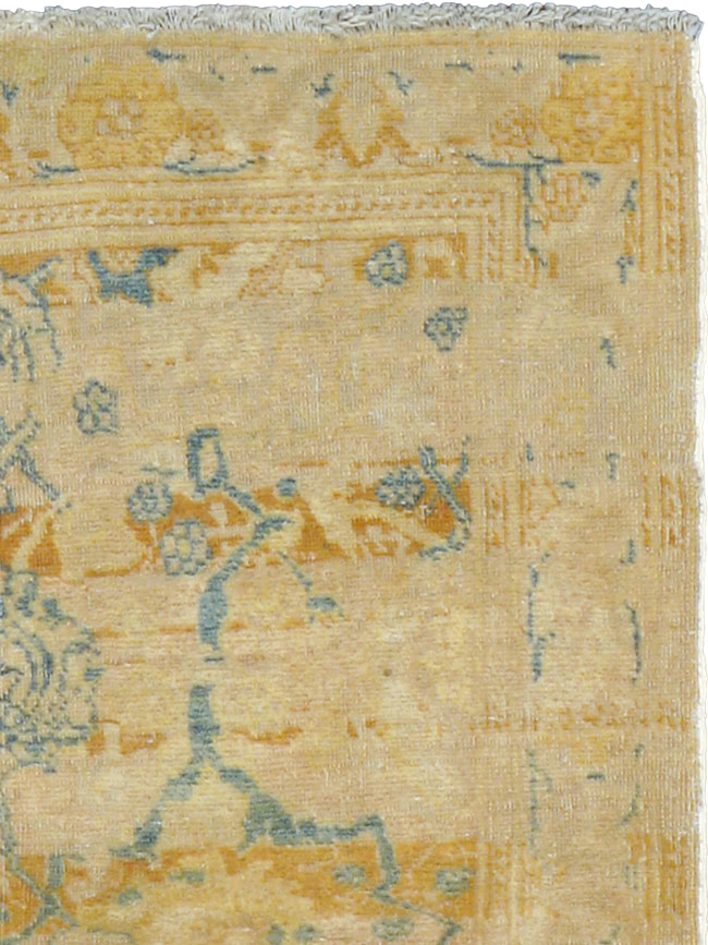 Antique Persian Tabriz Hagi Jalili Rug, No.19075 - Galerie Shabab