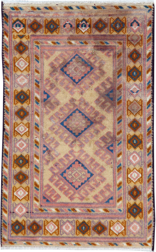 Antique Persian Kurdish Rug, No.19085 - Galerie Shabab