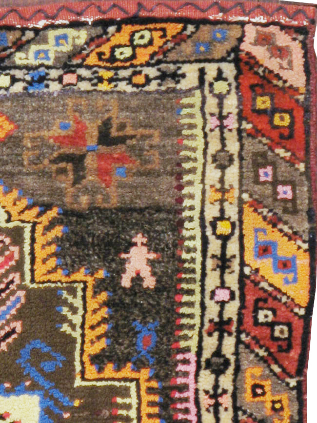 Antique Persian Kurdish Rug, No.19087 - Galerie Shabab