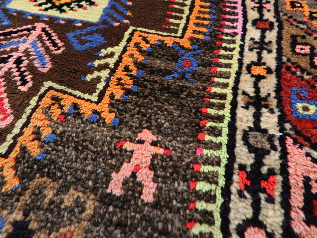 Antique Persian Kurdish Rug, No.19087 - Galerie Shabab