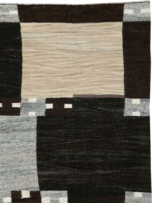 Vintage Turkish Flatweave Kilim, No.19093 - Galerie Shabab