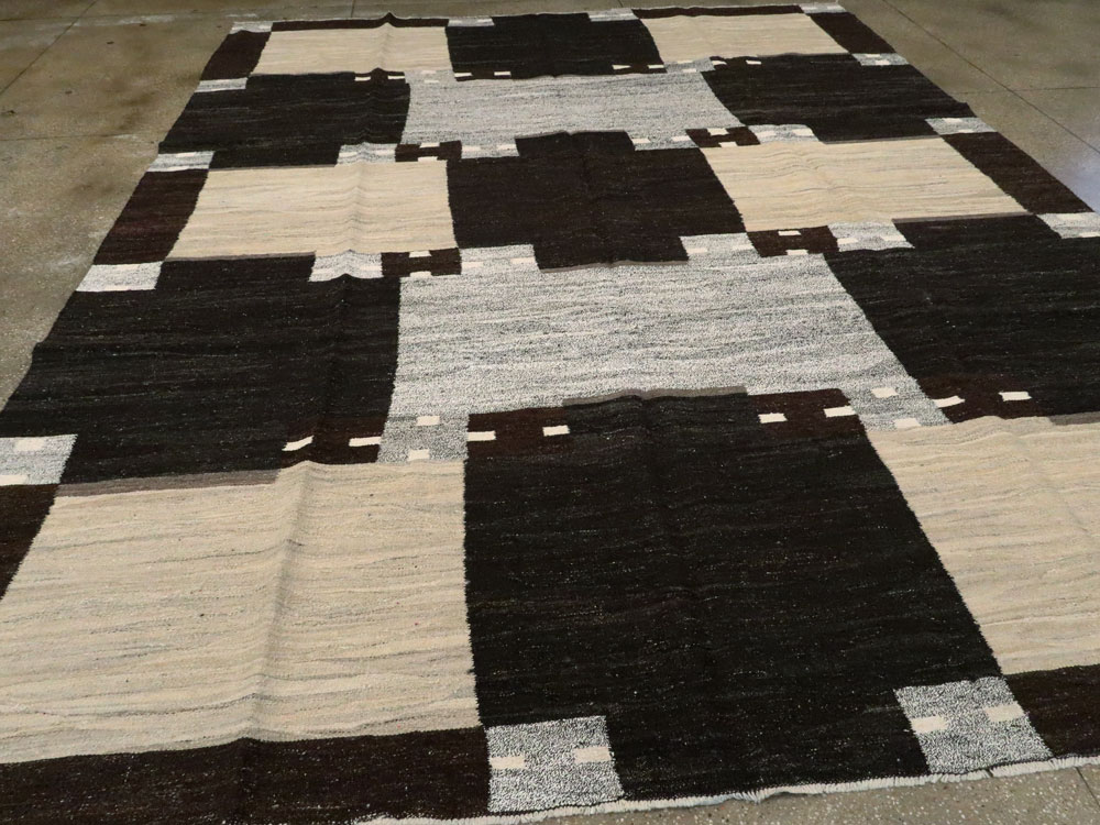 Vintage Turkish Flatweave Kilim, No.19093 - Galerie Shabab