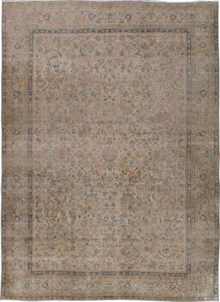 Antique Lavar Kerman Carpet, No.19098 - Galerie Shabab