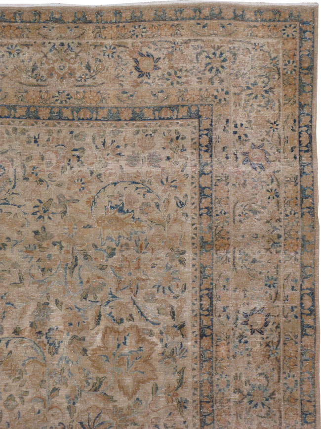 Antique Lavar Kerman Carpet, No.19098 - Galerie Shabab