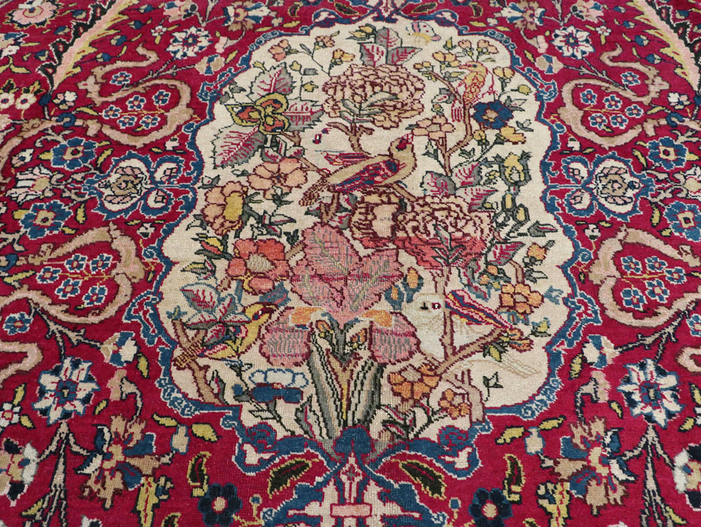 Antique Tabriz Carpet, No.19099 - Galerie Shabab