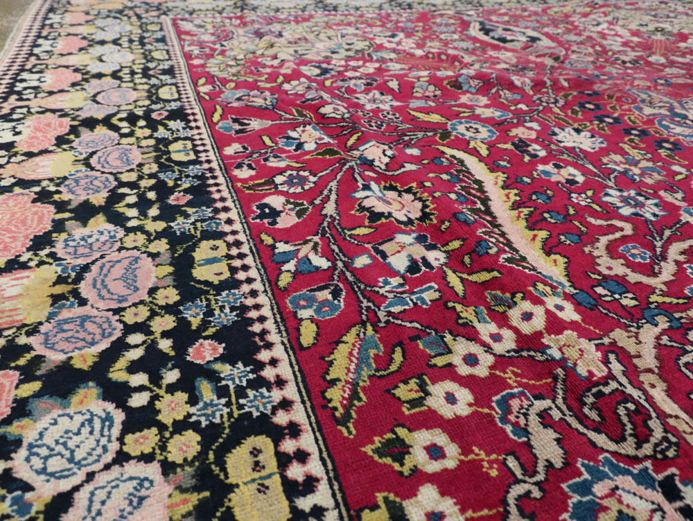 Antique Tabriz Carpet, No.19099 - Galerie Shabab