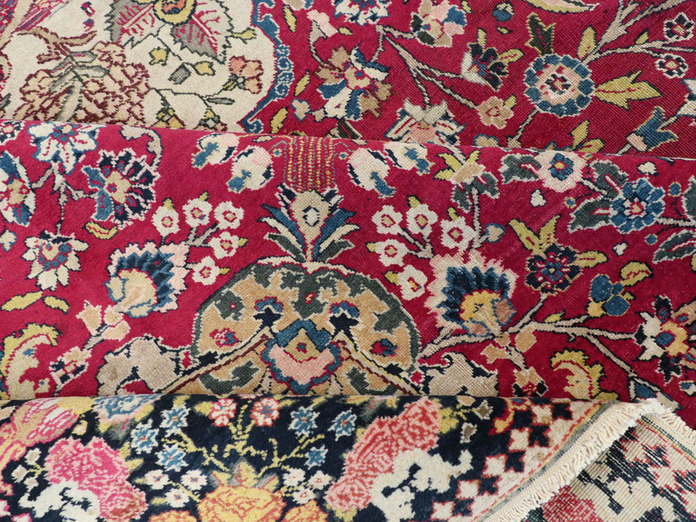 Antique Tabriz Carpet, No.19099 - Galerie Shabab
