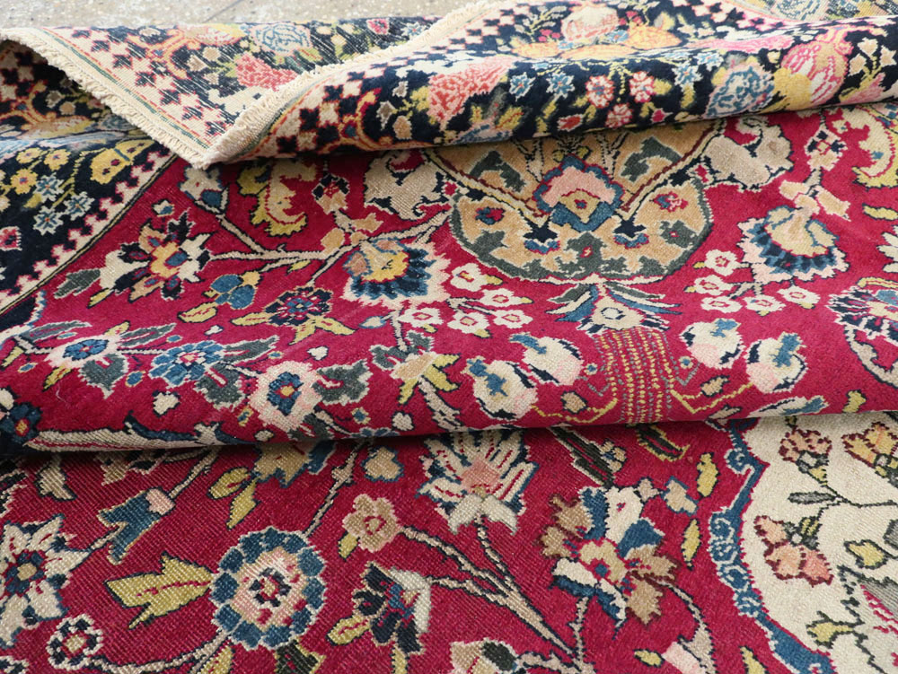 Antique Tabriz Carpet, No.19099 - Galerie Shabab