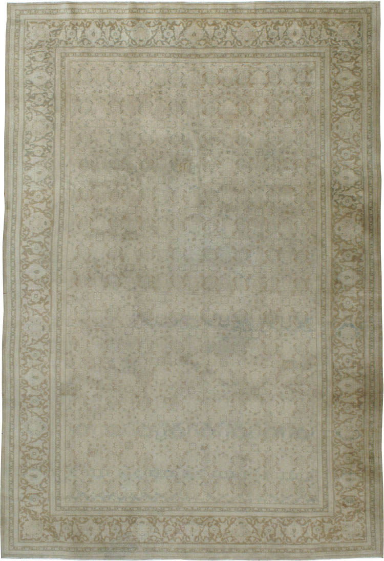 Antique Persian Tabriz Carpet, No.19104 - Galerie Shabab