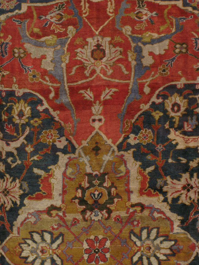 Antique Sultanabad Carpet, No.19117 - Galerie Shabab