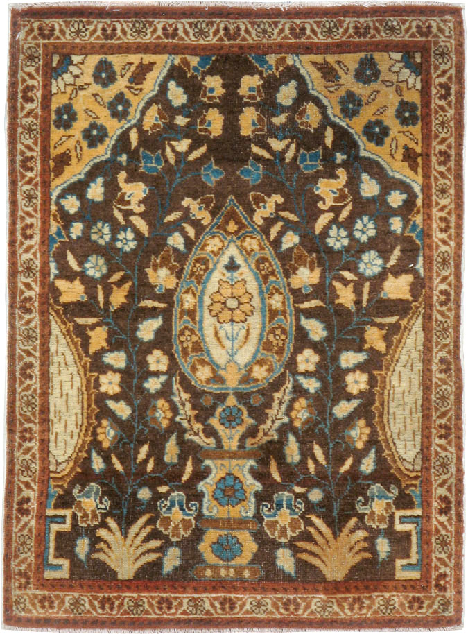 Antique Tabriz Hagi Jalili Rug, No.19134 - Galerie Shabab