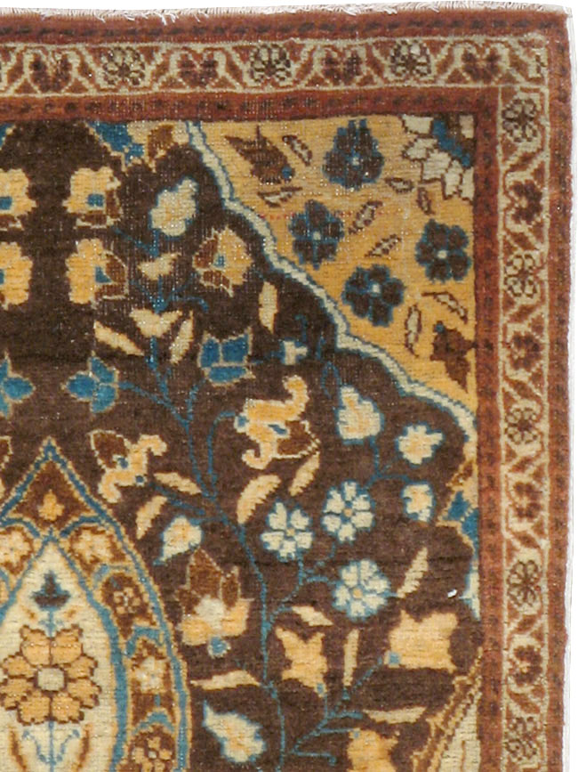 Antique Tabriz Hagi Jalili Rug, No.19134 - Galerie Shabab